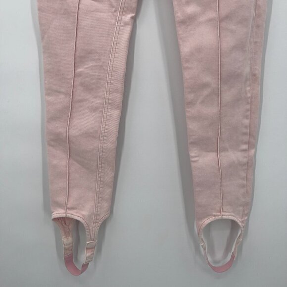 Isabel Marant Women's Nanouli Light Pink High-Rise Pants/Jeans NWT - Picture 4 of 11